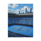 Melbourne Tennis Canvas Wall Art, Blue Court Stadium Painting, Australian Summer Tennis Decor