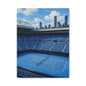 Melbourne Tennis Canvas Wall Art, Blue Court Stadium Painting, Australian Summer Tennis Decor