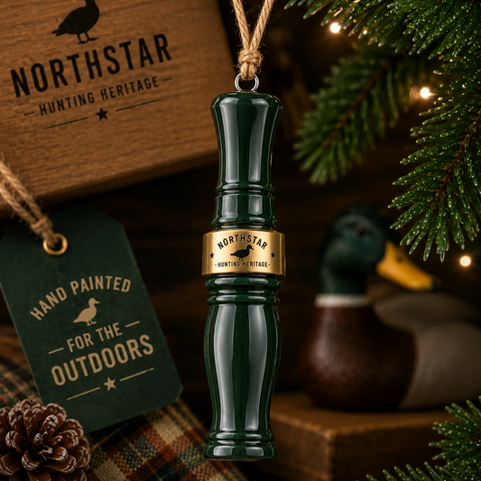 Duck Call Ornament | Hand-Painted Duck Call Christmas Ornament | Duck Hunter Gift | Waterfowl Decor